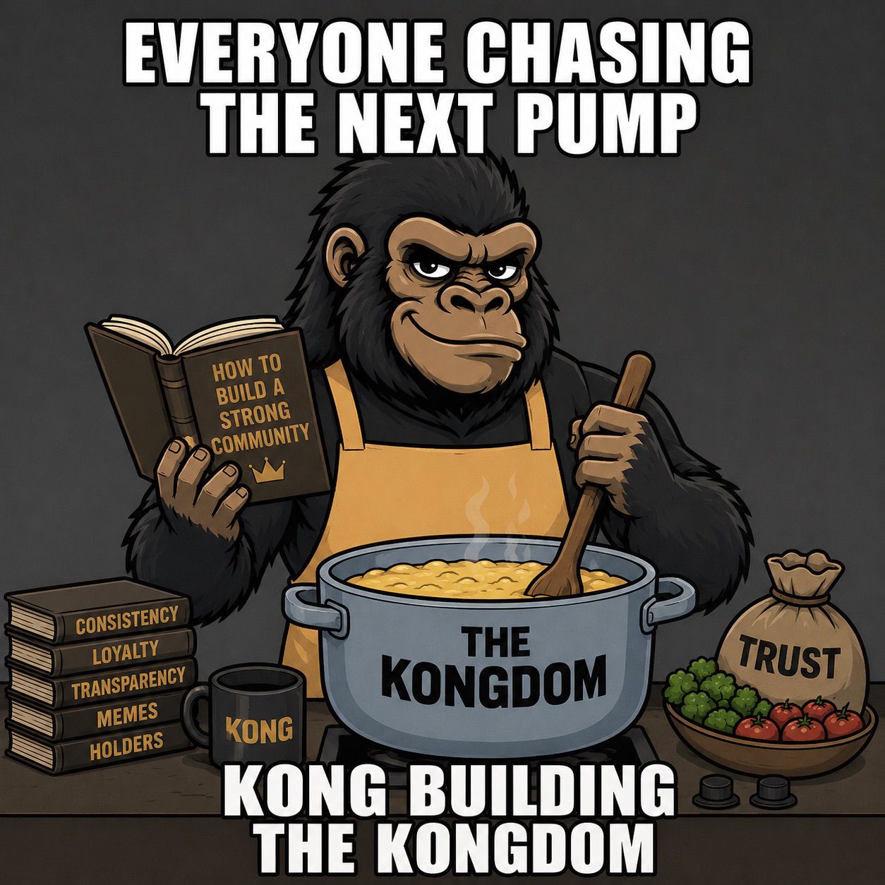 KONG building the Kongdom